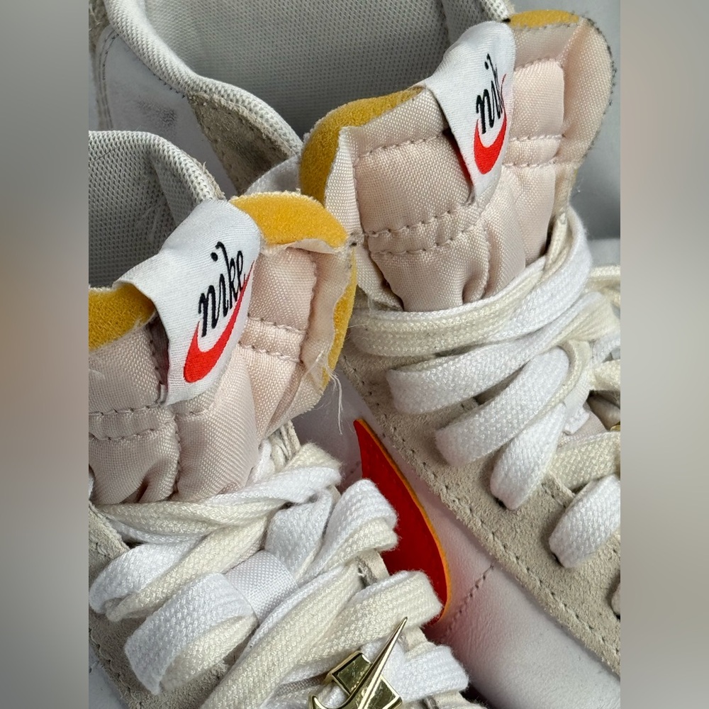 Nike Blazer Mid '77 Vintage Sail/Orange “First Use” edition